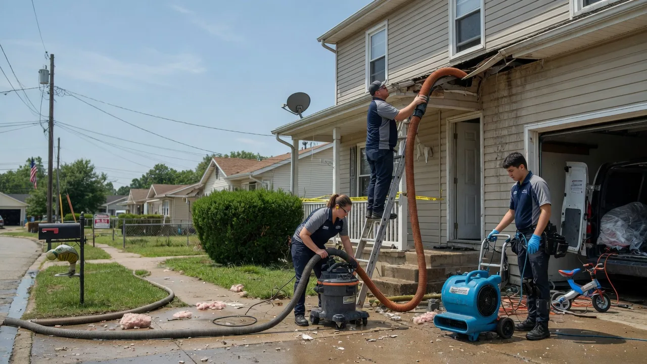 Water Damage Restoration in Breeding, KY near me